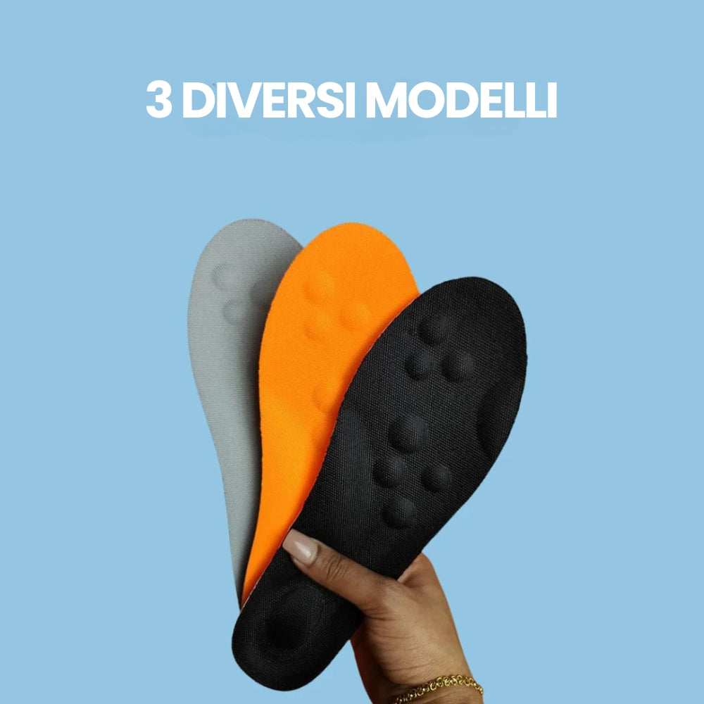 Suola in Memory Foam