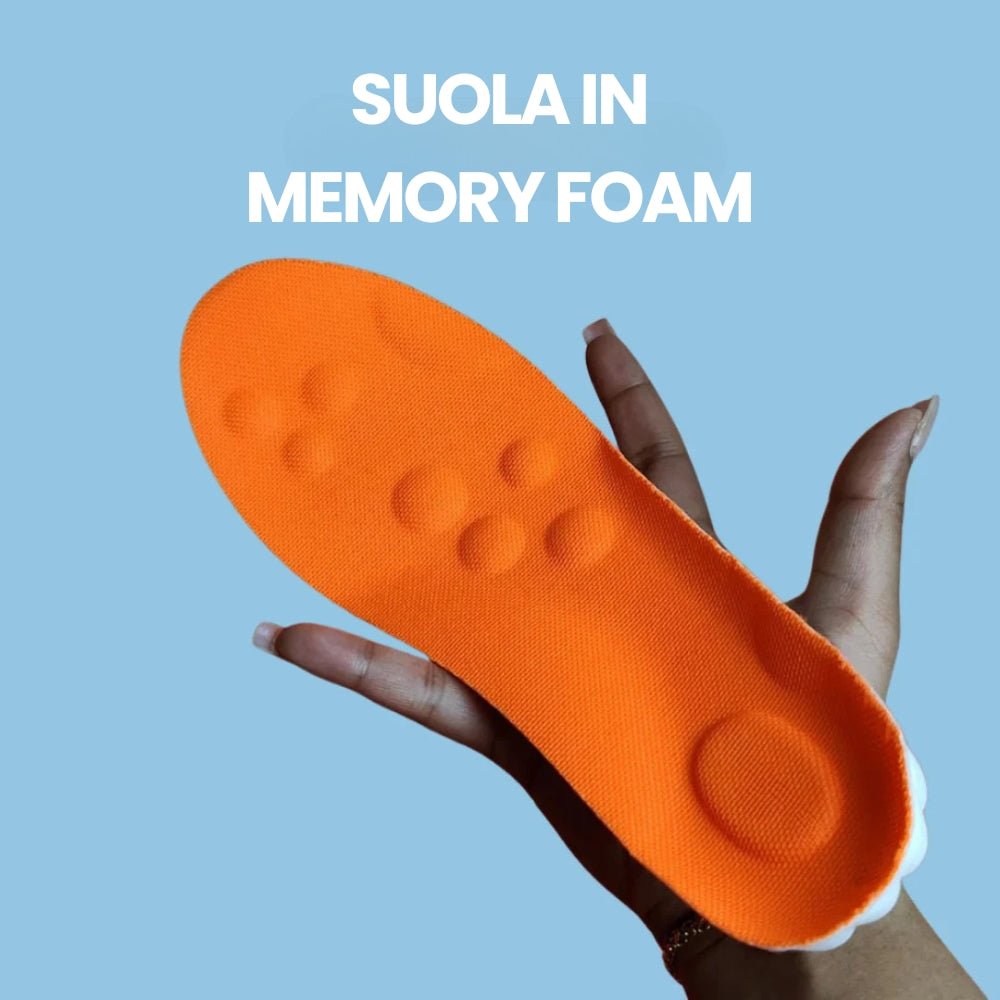 Suola in Memory Foam